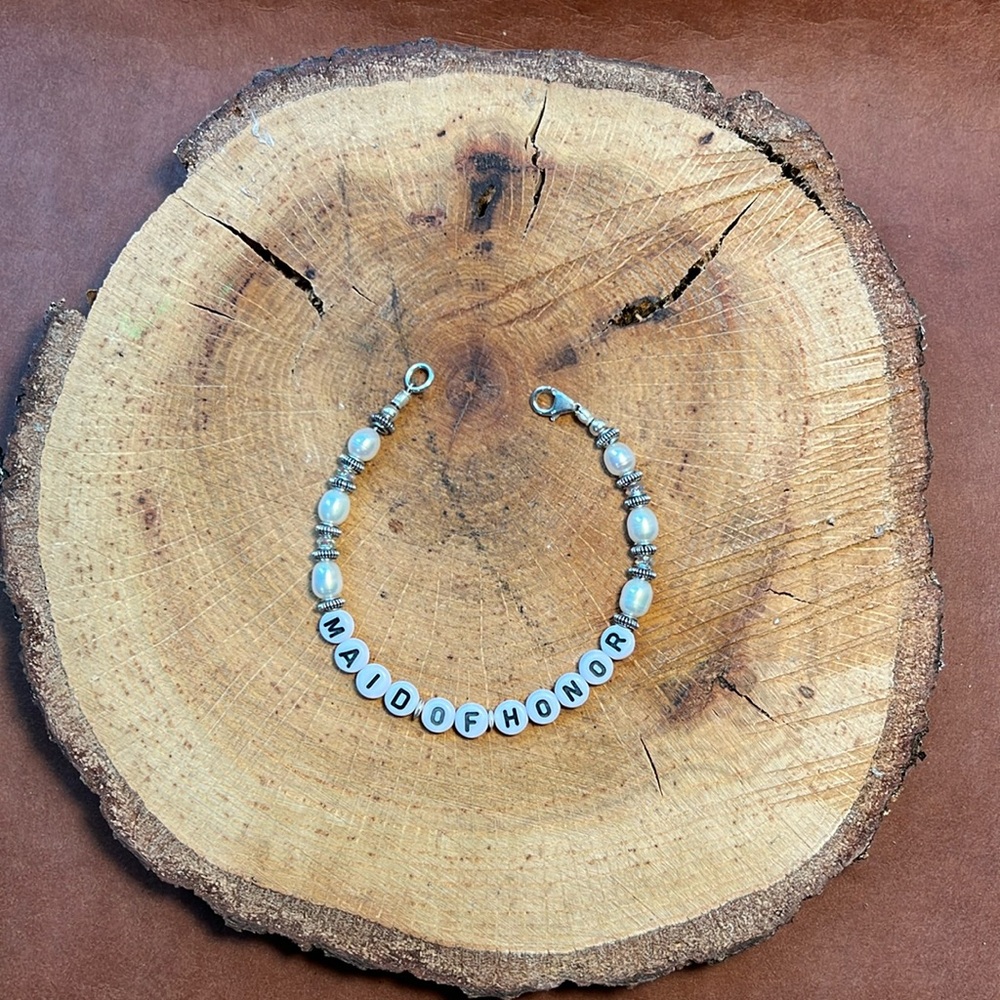 Maid of Honor “friendship” bracelet
